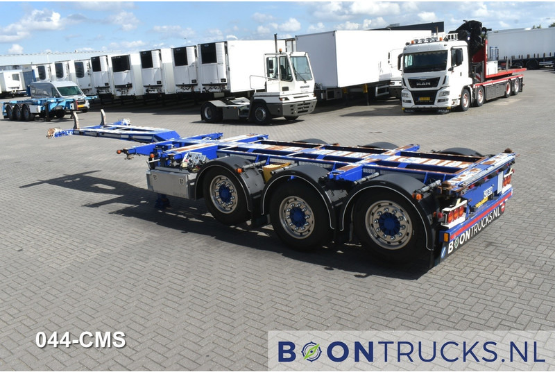 D-Tec FLEXITRAILER | 2x20-30-40-45ft HC * 2x LIFT AXLE * BPW/DISC * 3x EXT * NL TRAILER * APK 05-2026 - Επικαθήμενο μεταφοράς εμπορευματοκιβωτίων/ Κινητό αμάξωμα: φωτογραφία 3 D-Tec FLEXITRAILER | 2x20-30-40-45ft HC * 2x LIFT AXLE * BPW/DISC * 3x EXT * NL TRAILER * APK 05-2026 - Επικαθήμενο μεταφοράς εμπορευματοκιβωτίων/ Κινητό αμάξωμα: φωτογραφία 3