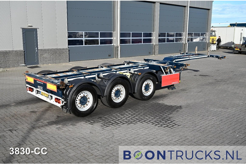 D-Tec FLEXITRAILER | 2x20-30-40-45ft HC * 2x LIFT AXLE * MB / DISC * NL TRAILER * APK 03-2026 - Επικαθήμενο μεταφοράς εμπορευματοκιβωτίων/ Κινητό αμάξωμα: φωτογραφία 1 D-Tec FLEXITRAILER | 2x20-30-40-45ft HC * 2x LIFT AXLE * MB / DISC * NL TRAILER * APK 03-2026 - Επικαθήμενο μεταφοράς εμπορευματοκιβωτίων/ Κινητό αμάξωμα: φωτογραφία 1