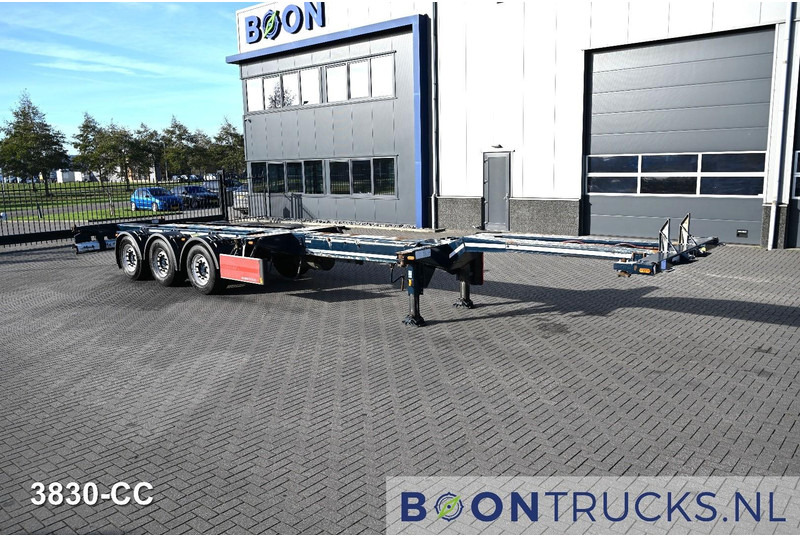 D-Tec FLEXITRAILER | 2x20-30-40-45ft HC * 2x LIFT AXLE * MB / DISC * NL TRAILER * APK 03-2026 - Επικαθήμενο μεταφοράς εμπορευματοκιβωτίων/ Κινητό αμάξωμα: φωτογραφία 4 D-Tec FLEXITRAILER | 2x20-30-40-45ft HC * 2x LIFT AXLE * MB / DISC * NL TRAILER * APK 03-2026 - Επικαθήμενο μεταφοράς εμπορευματοκιβωτίων/ Κινητό αμάξωμα: φωτογραφία 4