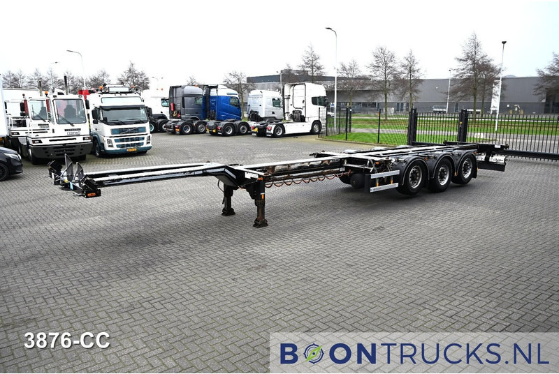 D-Tec FLEXITRAILER LS | 2x20-30-40-45ft HC * 2x LIFT AXLE * BPW / DISC * 2x EXTENDABLE - Επικαθήμενο μεταφοράς εμπορευματοκιβωτίων/ Κινητό αμάξωμα: φωτογραφία 5 D-Tec FLEXITRAILER LS | 2x20-30-40-45ft HC * 2x LIFT AXLE * BPW / DISC * 2x EXTENDABLE - Επικαθήμενο μεταφοράς εμπορευματοκιβωτίων/ Κινητό αμάξωμα: φωτογραφία 5