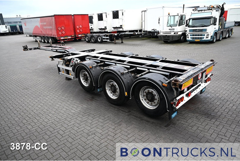 D-Tec FLEXITRAILER LS | 2x20-30-40-45ft HC * 2x LIFT AXLE * BPW / DISC * 2x EXTENDABLE - Επικαθήμενο μεταφοράς εμπορευματοκιβωτίων/ Κινητό αμάξωμα: φωτογραφία 3 D-Tec FLEXITRAILER LS | 2x20-30-40-45ft HC * 2x LIFT AXLE * BPW / DISC * 2x EXTENDABLE - Επικαθήμενο μεταφοράς εμπορευματοκιβωτίων/ Κινητό αμάξωμα: φωτογραφία 3