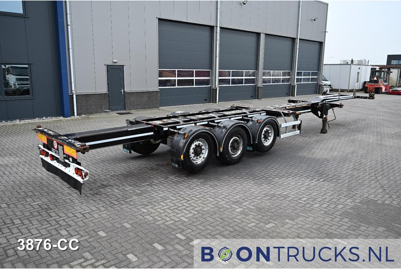 D-Tec FLEXITRAILER LS | 2x20-30-40-45ft HC * 2x LIFT AXLE * BPW / DISC * 2x EXTENDABLE - Επικαθήμενο μεταφοράς εμπορευματοκιβωτίων/ Κινητό αμάξωμα: φωτογραφία 2 D-Tec FLEXITRAILER LS | 2x20-30-40-45ft HC * 2x LIFT AXLE * BPW / DISC * 2x EXTENDABLE - Επικαθήμενο μεταφοράς εμπορευματοκιβωτίων/ Κινητό αμάξωμα: φωτογραφία 2