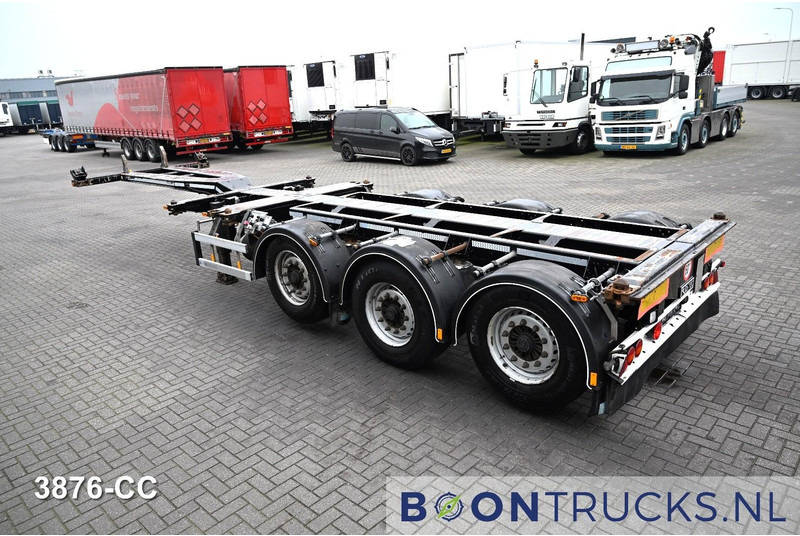 D-Tec FLEXITRAILER LS | 2x20-30-40-45ft HC * 2x LIFT AXLE * BPW / DISC * 2x EXTENDABLE - Επικαθήμενο μεταφοράς εμπορευματοκιβωτίων/ Κινητό αμάξωμα: φωτογραφία 3 D-Tec FLEXITRAILER LS | 2x20-30-40-45ft HC * 2x LIFT AXLE * BPW / DISC * 2x EXTENDABLE - Επικαθήμενο μεταφοράς εμπορευματοκιβωτίων/ Κινητό αμάξωμα: φωτογραφία 3