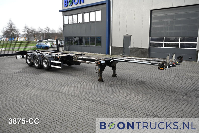 D-Tec FLEXITRAILER LS | 2x20-30-40-45ft HC * 2x LIFTAS * BPW / SCHIJF * APK 01-2027 - Επικαθήμενο μεταφοράς εμπορευματοκιβωτίων/ Κινητό αμάξωμα: φωτογραφία 5 D-Tec FLEXITRAILER LS | 2x20-30-40-45ft HC * 2x LIFTAS * BPW / SCHIJF * APK 01-2027 - Επικαθήμενο μεταφοράς εμπορευματοκιβωτίων/ Κινητό αμάξωμα: φωτογραφία 5