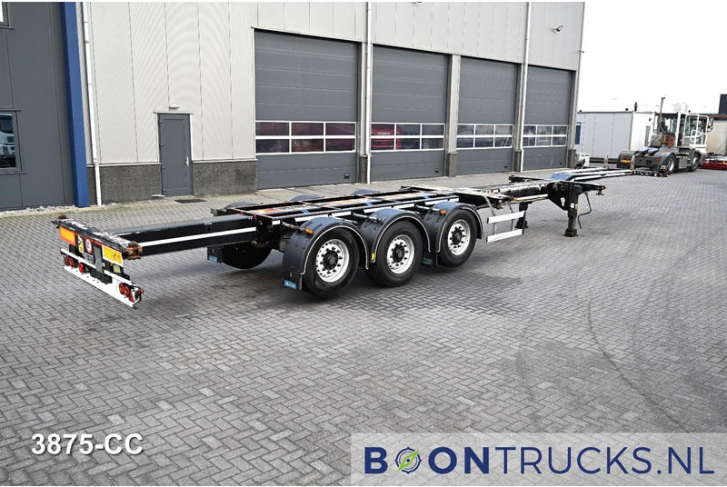 D-Tec FLEXITRAILER LS | 2x20-30-40-45ft HC * 2x LIFTAS * BPW / SCHIJF * APK 01-2027 - Επικαθήμενο μεταφοράς εμπορευματοκιβωτίων/ Κινητό αμάξωμα: φωτογραφία 2 D-Tec FLEXITRAILER LS | 2x20-30-40-45ft HC * 2x LIFTAS * BPW / SCHIJF * APK 01-2027 - Επικαθήμενο μεταφοράς εμπορευματοκιβωτίων/ Κινητό αμάξωμα: φωτογραφία 2