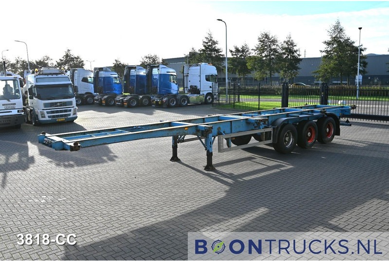 KOHLER CS 40/220/3 FIXED CHASSIS | 2x20-30-40ft * STEEL SUSPENSION * SAF / DRUM - Επικαθήμενο μεταφοράς εμπορευματοκιβωτίων/ Κινητό αμάξωμα: φωτογραφία 5 KOHLER CS 40/220/3 FIXED CHASSIS | 2x20-30-40ft * STEEL SUSPENSION * SAF / DRUM - Επικαθήμενο μεταφοράς εμπορευματοκιβωτίων/ Κινητό αμάξωμα: φωτογραφία 5