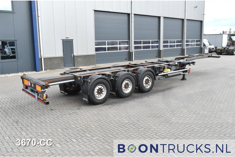 Kögel PORT 40 SIMPLEX 20 | 2x20-30-40ft HC * LIFT AXLE * SAF / DISC * EXTENDABLE REAR * MOT 02-2026 - Επικαθήμενο μεταφοράς εμπορευματοκιβωτίων/ Κινητό αμάξωμα: φωτογραφία 2 Kögel PORT 40 SIMPLEX 20 | 2x20-30-40ft HC * LIFT AXLE * SAF / DISC * EXTENDABLE REAR * MOT 02-2026 - Επικαθήμενο μεταφοράς εμπορευματοκιβωτίων/ Κινητό αμάξωμα: φωτογραφία 2