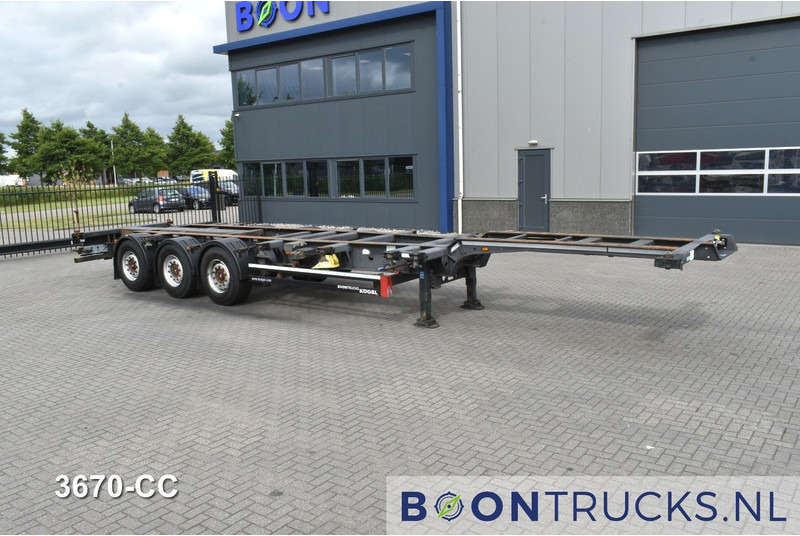 Kögel PORT 40 SIMPLEX 20 | 2x20-30-40ft HC * LIFT AXLE * SAF / DISC * EXTENDABLE REAR * MOT 02-2026 - Επικαθήμενο μεταφοράς εμπορευματοκιβωτίων/ Κινητό αμάξωμα: φωτογραφία 4 Kögel PORT 40 SIMPLEX 20 | 2x20-30-40ft HC * LIFT AXLE * SAF / DISC * EXTENDABLE REAR * MOT 02-2026 - Επικαθήμενο μεταφοράς εμπορευματοκιβωτίων/ Κινητό αμάξωμα: φωτογραφία 4