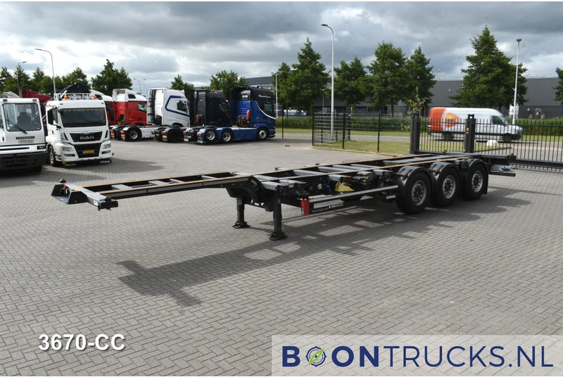Kögel PORT 40 SIMPLEX 20 | 2x20-30-40ft HC * LIFT AXLE * SAF / DISC * EXTENDABLE REAR * MOT 02-2026 - Επικαθήμενο μεταφοράς εμπορευματοκιβωτίων/ Κινητό αμάξωμα: φωτογραφία 5 Kögel PORT 40 SIMPLEX 20 | 2x20-30-40ft HC * LIFT AXLE * SAF / DISC * EXTENDABLE REAR * MOT 02-2026 - Επικαθήμενο μεταφοράς εμπορευματοκιβωτίων/ Κινητό αμάξωμα: φωτογραφία 5