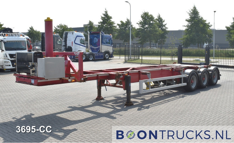 LAG O-3-CC | 30ft TIPPING CHASSIS * 24v SELF SUPPORT * BPW/DISC - Επικαθήμενο μεταφοράς εμπορευματοκιβωτίων/ Κινητό αμάξωμα: φωτογραφία 3 LAG O-3-CC | 30ft TIPPING CHASSIS * 24v SELF SUPPORT * BPW/DISC - Επικαθήμενο μεταφοράς εμπορευματοκιβωτίων/ Κινητό αμάξωμα: φωτογραφία 3