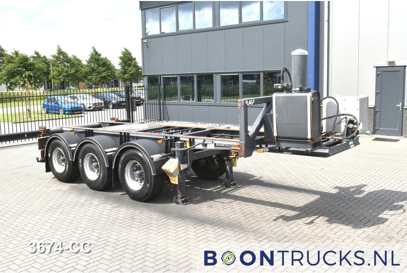 LAG O-3-CC A9 | 20ft TIPPING CHASSIS * 24v SELF SUPPORT * LIFT AXLE * BPW / DISC - Επικαθήμενο μεταφοράς εμπορευματοκιβωτίων/ Κινητό αμάξωμα: φωτογραφία 4 LAG O-3-CC A9 | 20ft TIPPING CHASSIS * 24v SELF SUPPORT * LIFT AXLE * BPW / DISC - Επικαθήμενο μεταφοράς εμπορευματοκιβωτίων/ Κινητό αμάξωμα: φωτογραφία 4