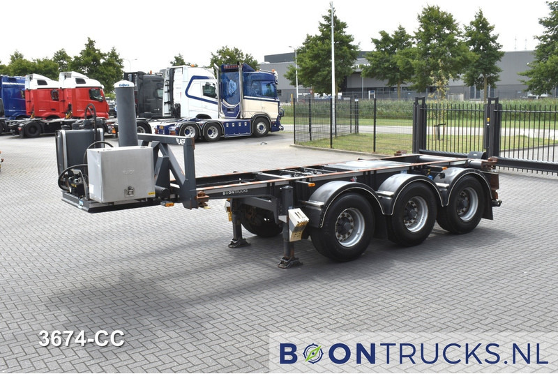 LAG O-3-CC A9 | 20ft TIPPING CHASSIS * 24v SELF SUPPORT * LIFT AXLE * BPW / DISC - Επικαθήμενο μεταφοράς εμπορευματοκιβωτίων/ Κινητό αμάξωμα: φωτογραφία 5 LAG O-3-CC A9 | 20ft TIPPING CHASSIS * 24v SELF SUPPORT * LIFT AXLE * BPW / DISC - Επικαθήμενο μεταφοράς εμπορευματοκιβωτίων/ Κινητό αμάξωμα: φωτογραφία 5