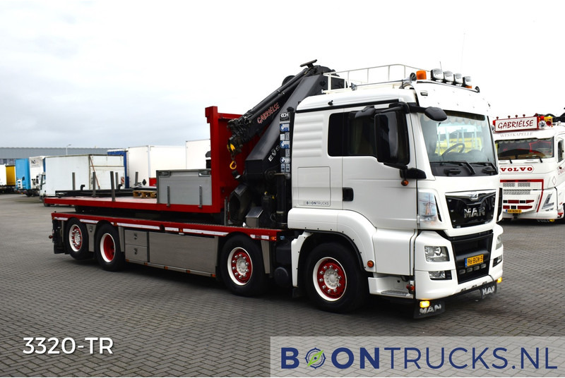 MAN TGS 440 8x2 + HMF 5020-K6 + FJ1000K4 | EURO6 * KABELSYSTEEM 30T * NL TRUCK * TOP! - Φορτηγό με γερανό: φωτογραφία 3 MAN TGS 440 8x2 + HMF 5020-K6 + FJ1000K4 | EURO6 * KABELSYSTEEM 30T * NL TRUCK * TOP! - Φορτηγό με γερανό: φωτογραφία 3