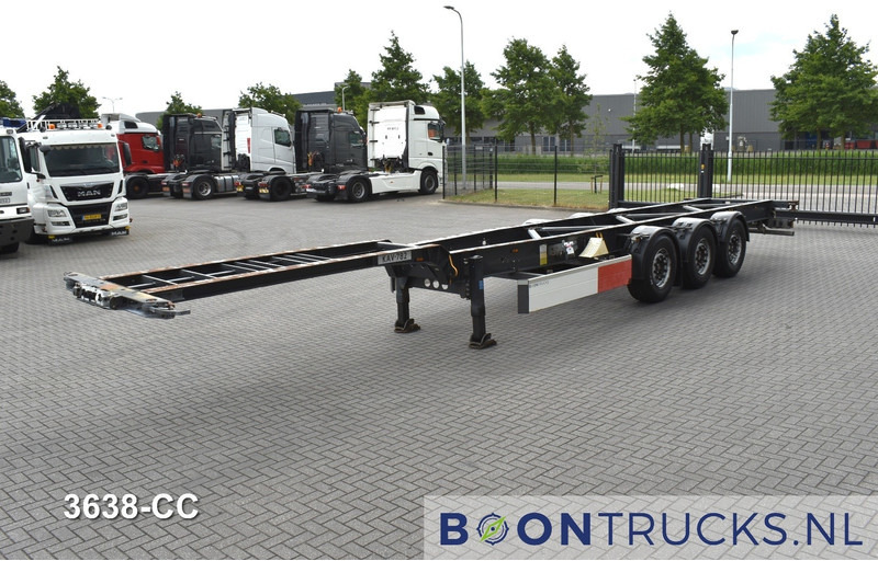 Schmitz Cargobull SCF24 FIXED CHASSIS | 45ft HC * 4400 Kg * SAF/DISC * NL TRAILER * APK 06-2026 - Επικαθήμενο μεταφοράς εμπορευματοκιβωτίων/ Κινητό αμάξωμα: φωτογραφία 4 Schmitz Cargobull SCF24 FIXED CHASSIS | 45ft HC * 4400 Kg * SAF/DISC * NL TRAILER * APK 06-2026 - Επικαθήμενο μεταφοράς εμπορευματοκιβωτίων/ Κινητό αμάξωμα: φωτογραφία 4