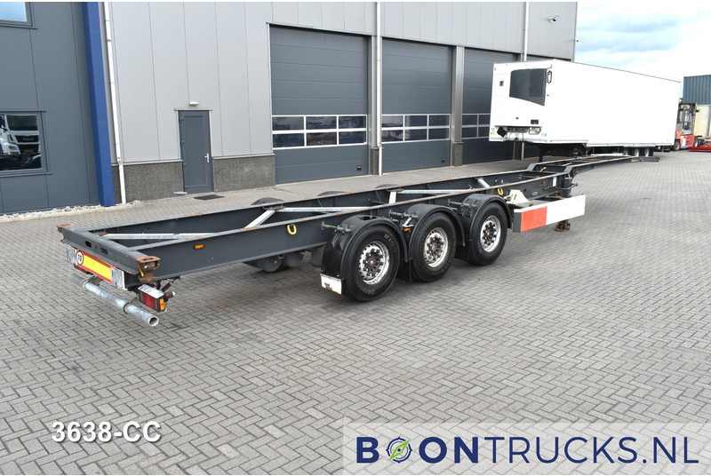 Schmitz Cargobull SCF24 FIXED CHASSIS | 45ft HC * 4400 Kg * SAF/DISC * NL TRAILER * APK 06-2026 - Επικαθήμενο μεταφοράς εμπορευματοκιβωτίων/ Κινητό αμάξωμα: φωτογραφία 1 Schmitz Cargobull SCF24 FIXED CHASSIS | 45ft HC * 4400 Kg * SAF/DISC * NL TRAILER * APK 06-2026 - Επικαθήμενο μεταφοράς εμπορευματοκιβωτίων/ Κινητό αμάξωμα: φωτογραφία 1
