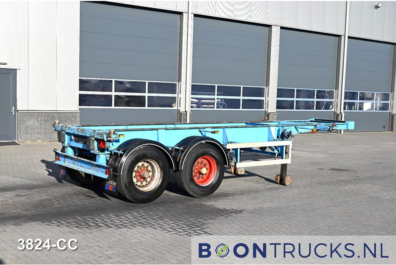 Schweriner Nutzfahrzeuge CS 20 CHASSIS | 20 ft * STEEL SUSPENSION * BPW/DRUM * 9x AVAILABLE - Επικαθήμενο μεταφοράς εμπορευματοκιβωτίων/ Κινητό αμάξωμα: φωτογραφία 1 Schweriner Nutzfahrzeuge CS 20 CHASSIS | 20 ft * STEEL SUSPENSION * BPW/DRUM * 9x AVAILABLE - Επικαθήμενο μεταφοράς εμπορευματοκιβωτίων/ Κινητό αμάξωμα: φωτογραφία 1