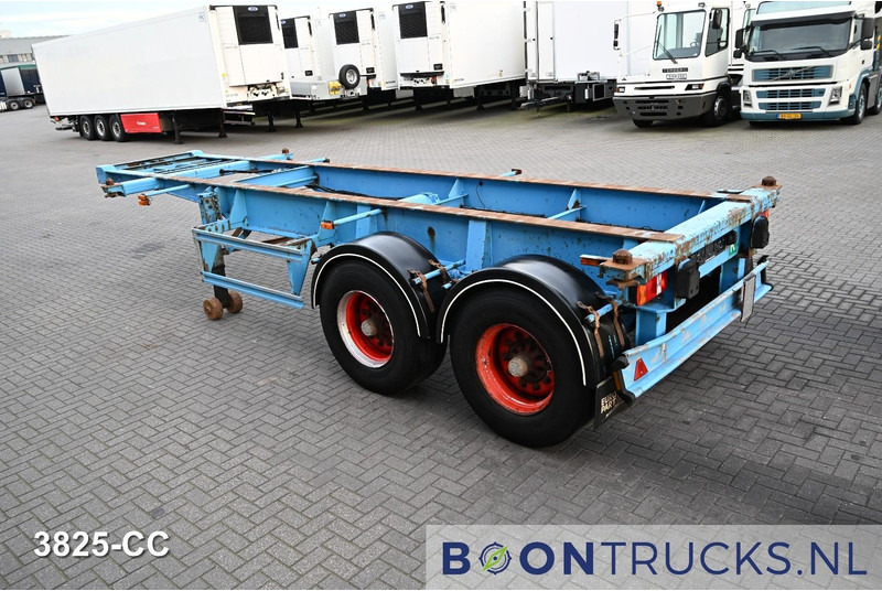 Schweriner Nutzfahrzeuge CS 20 CHASSIS | 20ft * STEEL SUSPENSION * BPW / DRUM * 9x AVAILABLE - Επικαθήμενο μεταφοράς εμπορευματοκιβωτίων/ Κινητό αμάξωμα: φωτογραφία 3 Schweriner Nutzfahrzeuge CS 20 CHASSIS | 20ft * STEEL SUSPENSION * BPW / DRUM * 9x AVAILABLE - Επικαθήμενο μεταφοράς εμπορευματοκιβωτίων/ Κινητό αμάξωμα: φωτογραφία 3