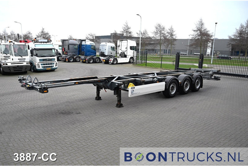 Van Hool A3C002 | 2x20-30-40-45ft HC * LIFT AXLE * DISC BRAKE * EXTENDABLE REAR - Επικαθήμενο μεταφοράς εμπορευματοκιβωτίων/ Κινητό αμάξωμα: φωτογραφία 5 Van Hool A3C002 | 2x20-30-40-45ft HC * LIFT AXLE * DISC BRAKE * EXTENDABLE REAR - Επικαθήμενο μεταφοράς εμπορευματοκιβωτίων/ Κινητό αμάξωμα: φωτογραφία 5