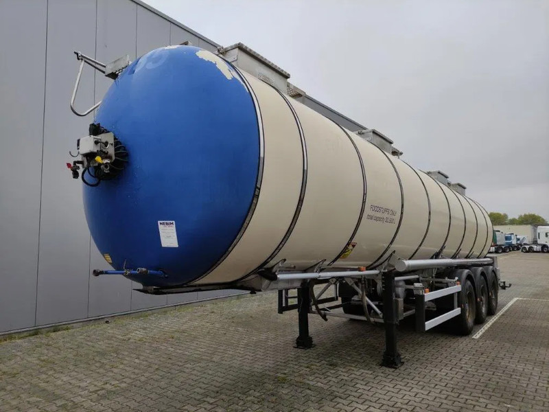 Feldbinder 33500 liter 3 kamer tankoplegger met Unibloc electric pomp - Επικαθήμενο βυτίο: φωτογραφία 1 Feldbinder 33500 liter 3 kamer tankoplegger met Unibloc electric pomp - Επικαθήμενο βυτίο: φωτογραφία 1