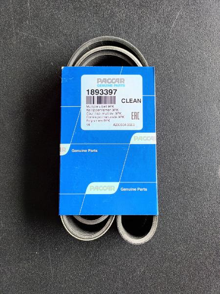 DAF V-RIBBED BELT 1893397 - Ιμάντας για Φορτηγό: φωτογραφία 1 DAF V-RIBBED BELT 1893397 - Ιμάντας για Φορτηγό: φωτογραφία 1