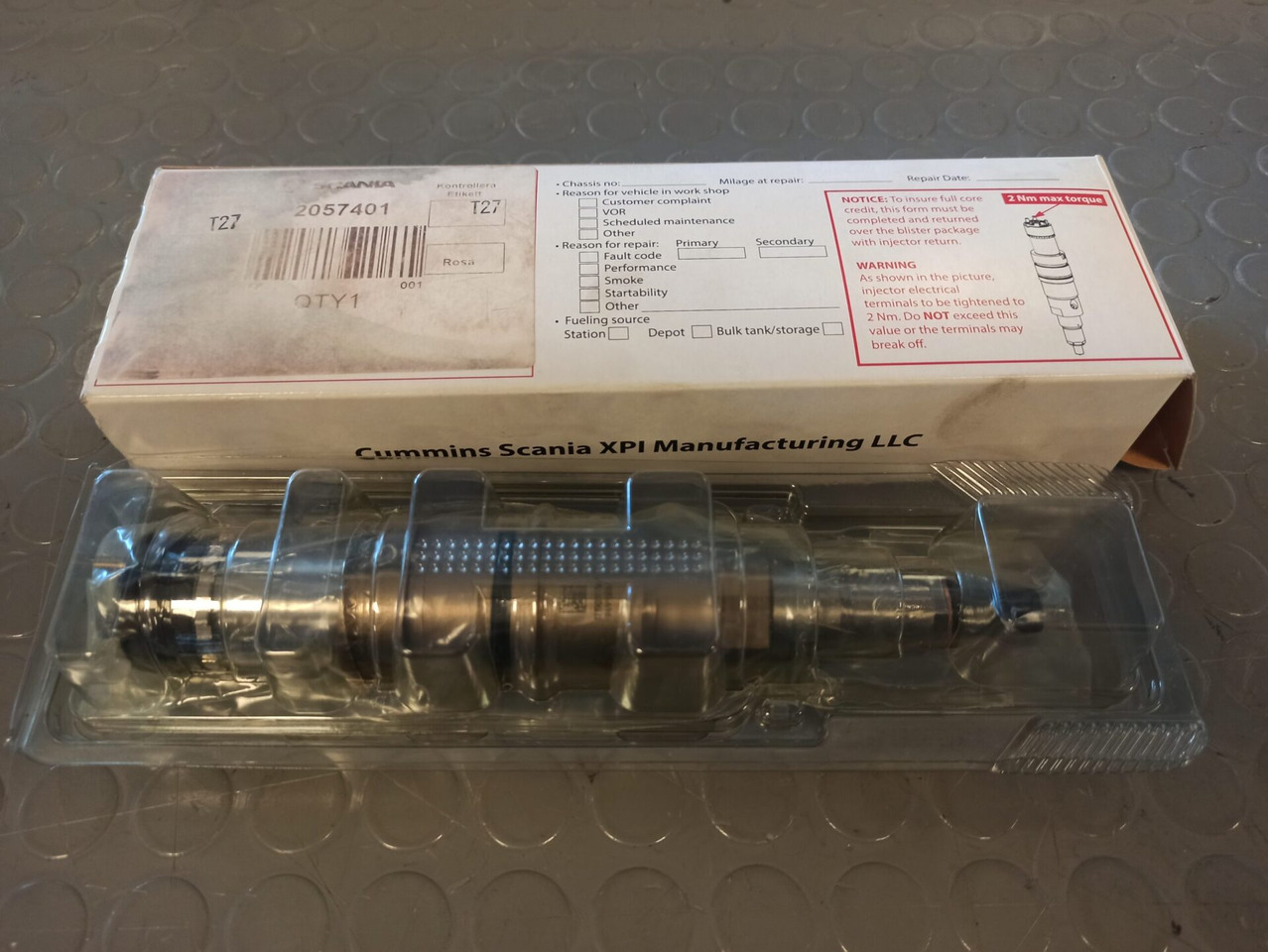 SCANIA INJECTOR 2057401 - Σύστημα έγχυσης καυσίμου για Φορτηγό: φωτογραφία 1 SCANIA INJECTOR 2057401 - Σύστημα έγχυσης καυσίμου για Φορτηγό: φωτογραφία 1