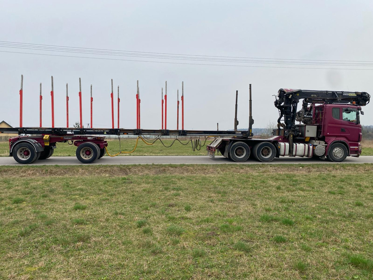 SCANIA R500 - Φορτηγό ξυλείας: φωτογραφία 4 SCANIA R500 - Φορτηγό ξυλείας: φωτογραφία 4