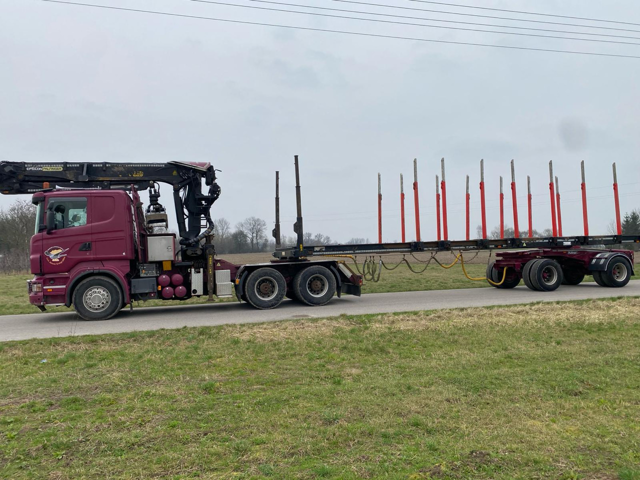 SCANIA R500 - Φορτηγό ξυλείας: φωτογραφία 3 SCANIA R500 - Φορτηγό ξυλείας: φωτογραφία 3