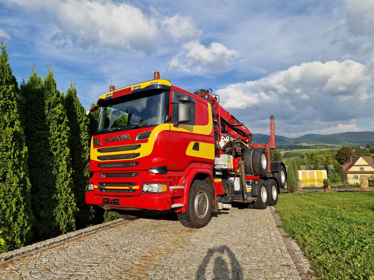 SCANIA R580 V8 - Φορτηγό ξυλείας: φωτογραφία 2 SCANIA R580 V8 - Φορτηγό ξυλείας: φωτογραφία 2