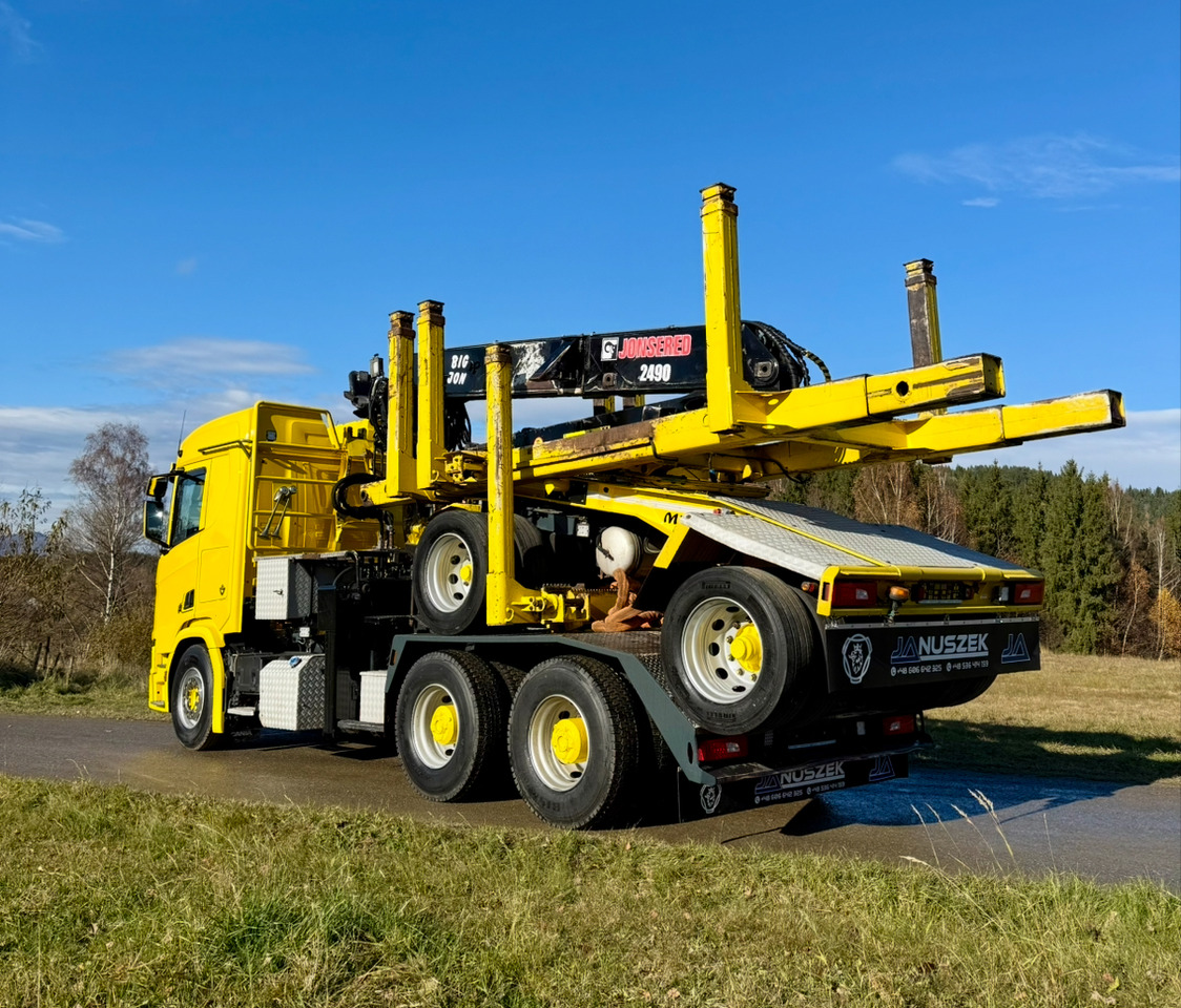 SCANIA R650 - Φορτηγό ξυλείας, Φορτηγό με γερανό: φωτογραφία 4 SCANIA R650 - Φορτηγό ξυλείας, Φορτηγό με γερανό: φωτογραφία 4