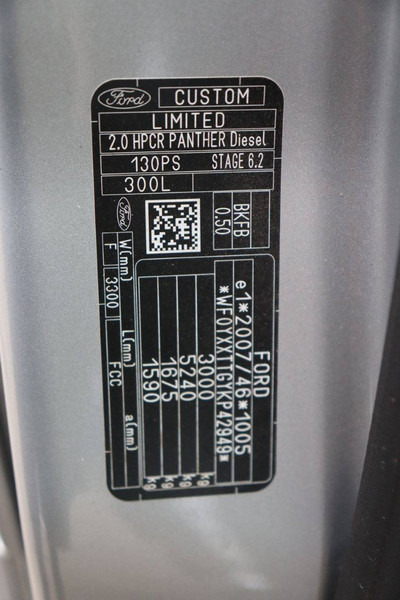 Βαν Ford Transit Custom: φωτογραφία 19