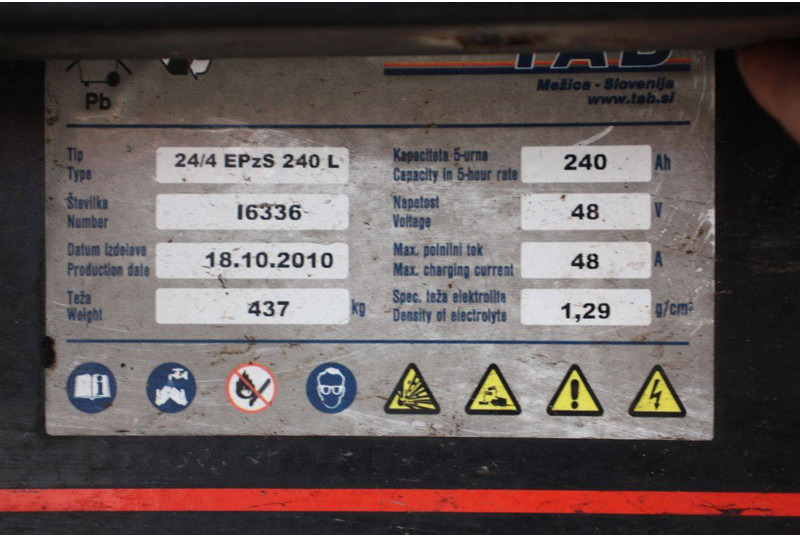 Φορτηγό κόφα, Ηλεκτρικό φορτηγό Goupil G5: φωτογραφία 12
