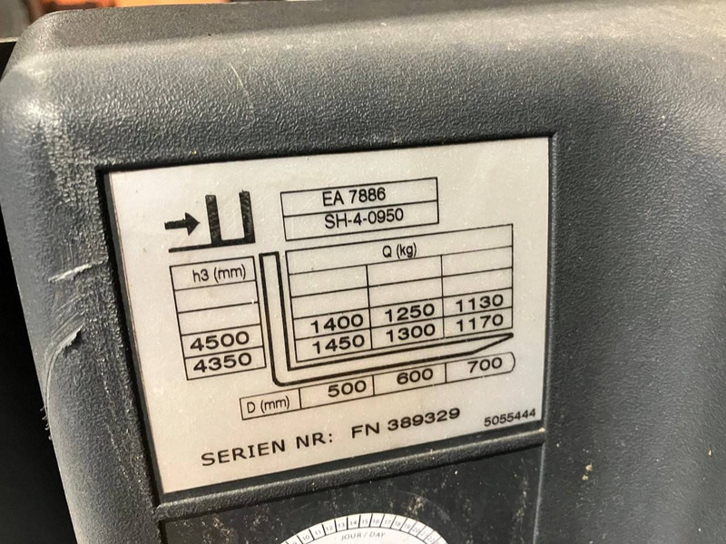 Ηλεκτροκίνητο περονοφόρο Jungheinrich EFG 115: φωτογραφία 10 Ηλεκτροκίνητο περονοφόρο Jungheinrich EFG 115: φωτογραφία 10