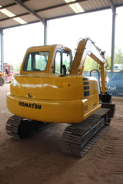 Komatsu PC60-7 - Ερπυστριοφόρος εκσκαφέας: φωτογραφία 5 Komatsu PC60-7 - Ερπυστριοφόρος εκσκαφέας: φωτογραφία 5