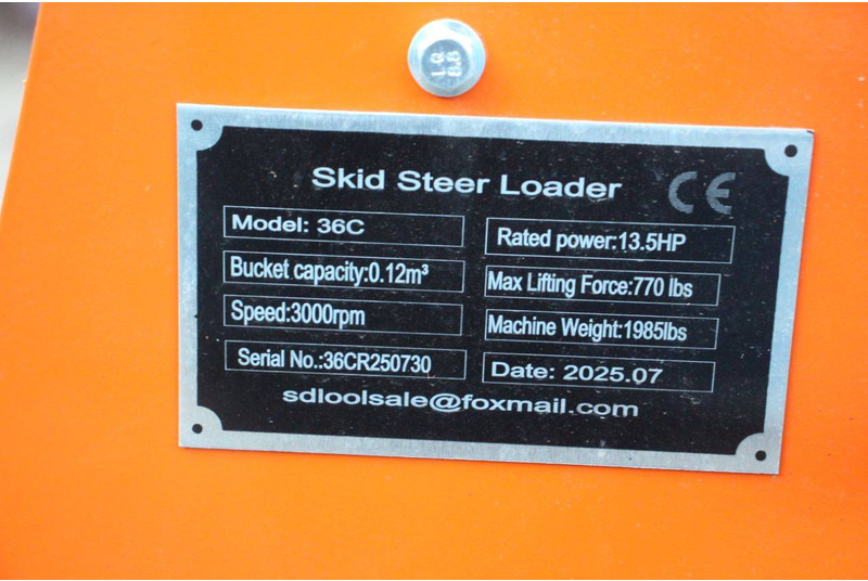 Καινούριο Ερπυστριοφόρος φορτωτής SKIDSTER MS36C: φωτογραφία 17
