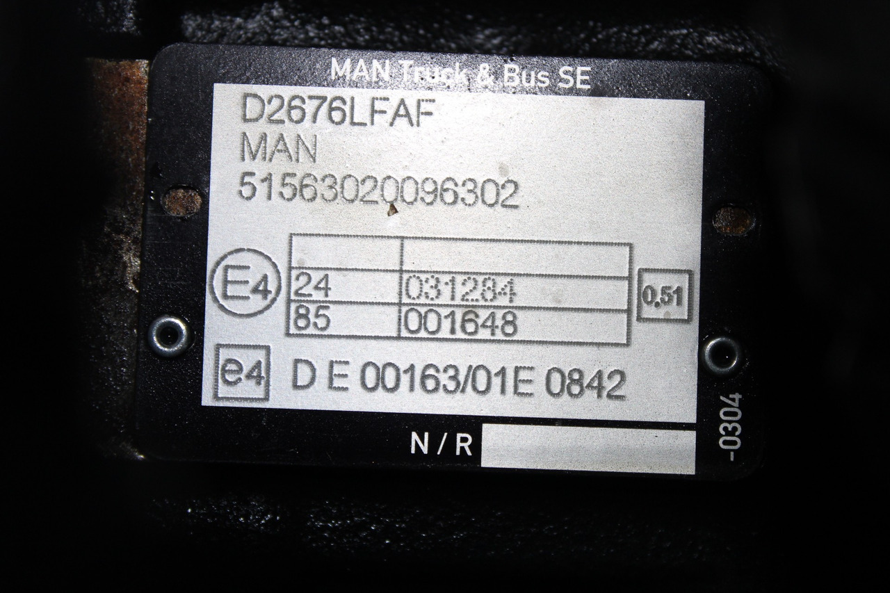 MOTOR MAN TGX TG3 D2676LFAF 510CP EURO 6 - Κινητήρας για Φορτηγό: φωτογραφία 5 MOTOR MAN TGX TG3 D2676LFAF 510CP EURO 6 - Κινητήρας για Φορτηγό: φωτογραφία 5