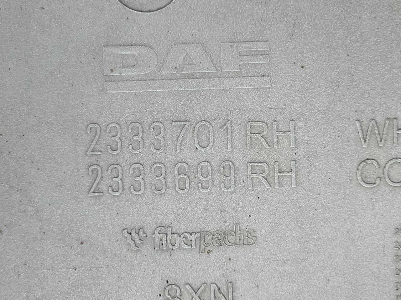 PARAVANT LATERAL DREAPTA DAF XF XG 2333701, 2333669 - Αμάξωμα και εξωτερικό για Φορτηγό: φωτογραφία 3 PARAVANT LATERAL DREAPTA DAF XF XG 2333701, 2333669 - Αμάξωμα και εξωτερικό για Φορτηγό: φωτογραφία 3