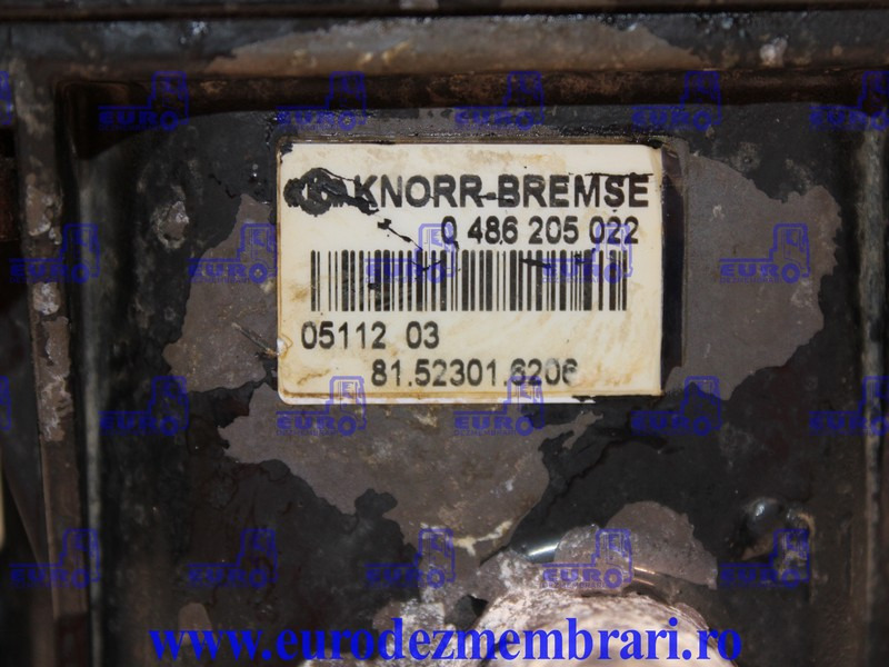 SUPAPA CONTROL TRAILER MAN TGA 81.52301.6026, 0486205022 - Βαλβίδα φρένων για Φορτηγό: φωτογραφία 3 SUPAPA CONTROL TRAILER MAN TGA 81.52301.6026, 0486205022 - Βαλβίδα φρένων για Φορτηγό: φωτογραφία 3