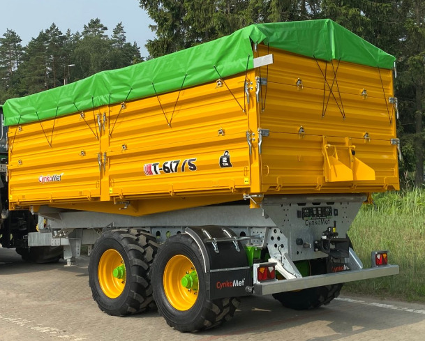Cynkomet Przyczepa Tandem 15,5 t / Tandemanhänger / Tandem trailer / Тандемный прицеп - Ανατρεπόμενη ρυμούλκα για τρακτέρ: φωτογραφία 2 Cynkomet Przyczepa Tandem 15,5 t / Tandemanhänger / Tandem trailer / Тандемный прицеп - Ανατρεπόμενη ρυμούλκα για τρακτέρ: φωτογραφία 2