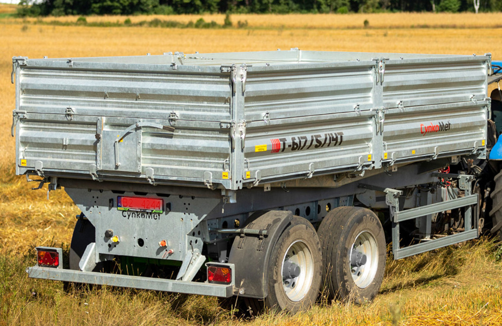 Cynkomet Przyczepa Tandem 15,5 t / Tandemanhänger / Tandem trailer / Тандемный прицеп - Ανατρεπόμενη ρυμούλκα για τρακτέρ: φωτογραφία 1 Cynkomet Przyczepa Tandem 15,5 t / Tandemanhänger / Tandem trailer / Тандемный прицеп - Ανατρεπόμενη ρυμούλκα για τρακτέρ: φωτογραφία 1