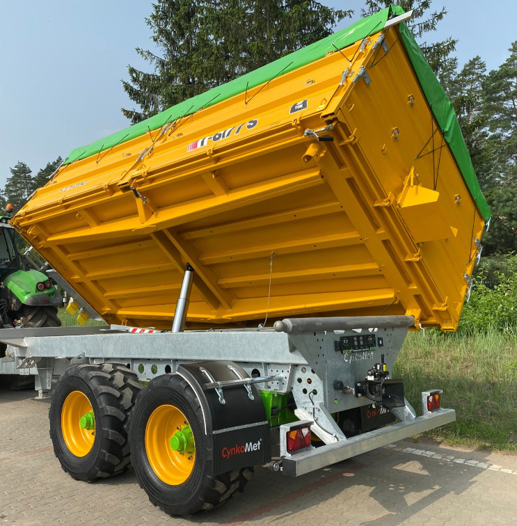 Cynkomet Przyczepa Tandem 15,5 t / Tandemanhänger / Tandem trailer / Тандемный прицеп - Ανατρεπόμενη ρυμούλκα για τρακτέρ: φωτογραφία 4 Cynkomet Przyczepa Tandem 15,5 t / Tandemanhänger / Tandem trailer / Тандемный прицеп - Ανατρεπόμενη ρυμούλκα για τρακτέρ: φωτογραφία 4