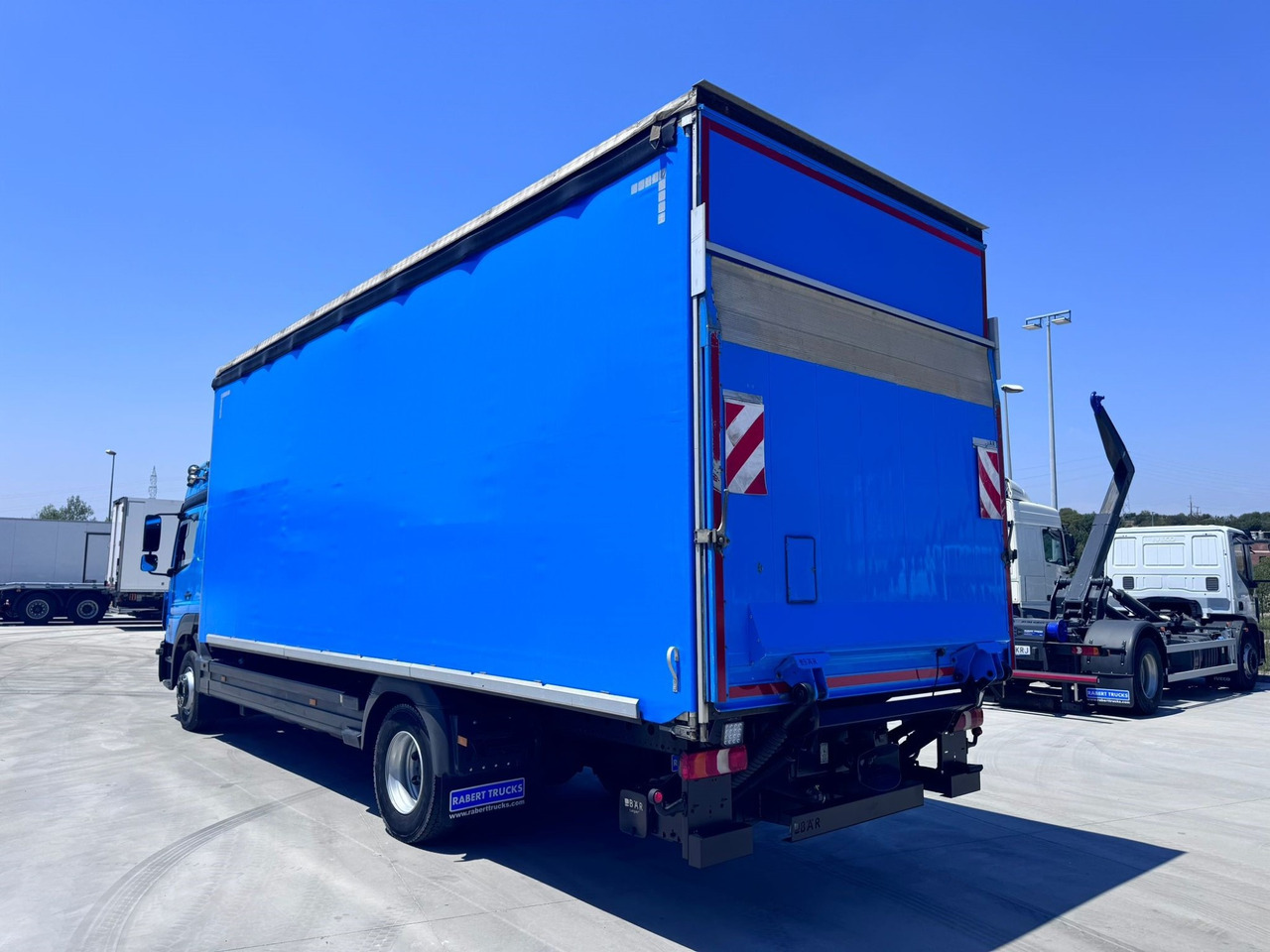 MERCEDES BENZ 13.30L Atego E6 (Tauliner) - Φορτηγό μουσαμάς: φωτογραφία 3 MERCEDES BENZ 13.30L Atego E6 (Tauliner) - Φορτηγό μουσαμάς: φωτογραφία 3