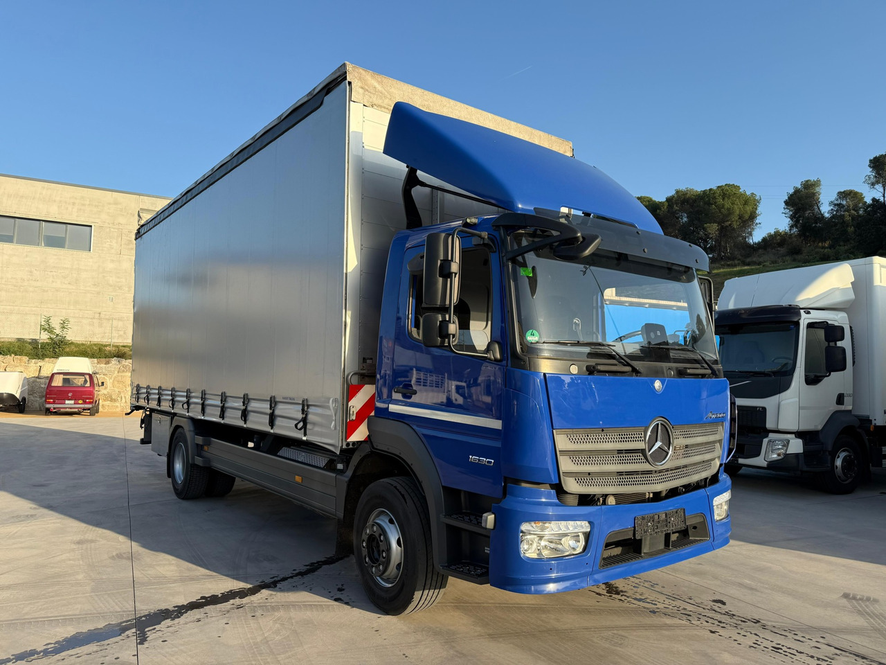 MERCEDES BENZ 16.30L Atego E6 (Tauliner) - Φορτηγό μουσαμάς: φωτογραφία 2 MERCEDES BENZ 16.30L Atego E6 (Tauliner) - Φορτηγό μουσαμάς: φωτογραφία 2