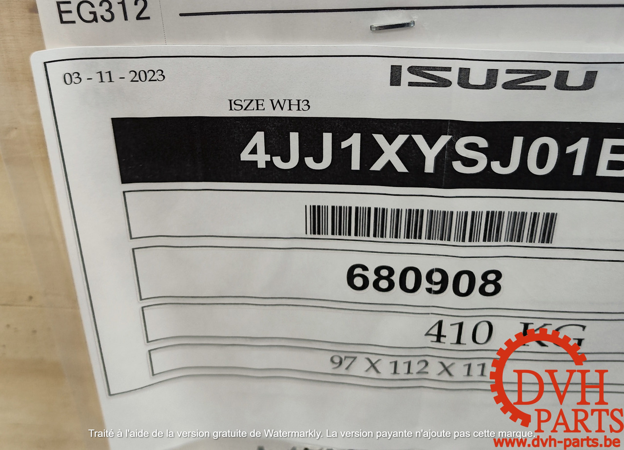 ISUZU 4JJ1-XYSJ-01B - Κινητήρας για Ερπυστριοφόρος εκσκαφέας: φωτογραφία 1 ISUZU 4JJ1-XYSJ-01B - Κινητήρας για Ερπυστριοφόρος εκσκαφέας: φωτογραφία 1