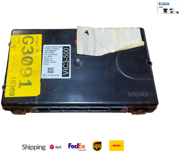 DAF VIC3-500 - Ηλεκτρονική μονάδα ελέγχου: φωτογραφία 1 DAF VIC3-500 - Ηλεκτρονική μονάδα ελέγχου: φωτογραφία 1