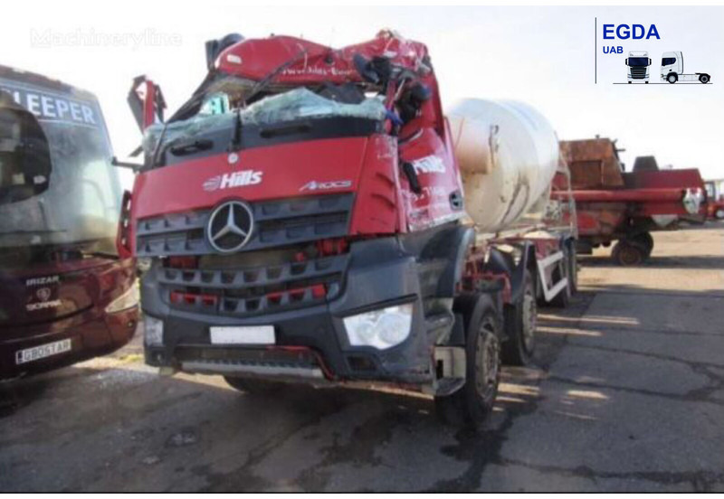 Mercedes-Benz Actros - Μπετονιέρα φορτηγό: φωτογραφία 1 Mercedes-Benz Actros - Μπετονιέρα φορτηγό: φωτογραφία 1