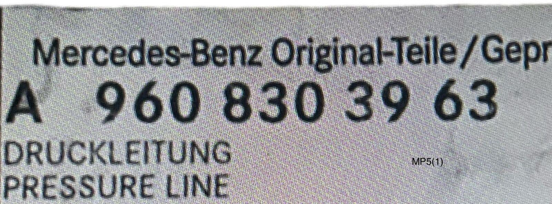 Mercedes-Benz MP5 - Ανταλλακτικό AC: φωτογραφία 2 Mercedes-Benz MP5 - Ανταλλακτικό AC: φωτογραφία 2