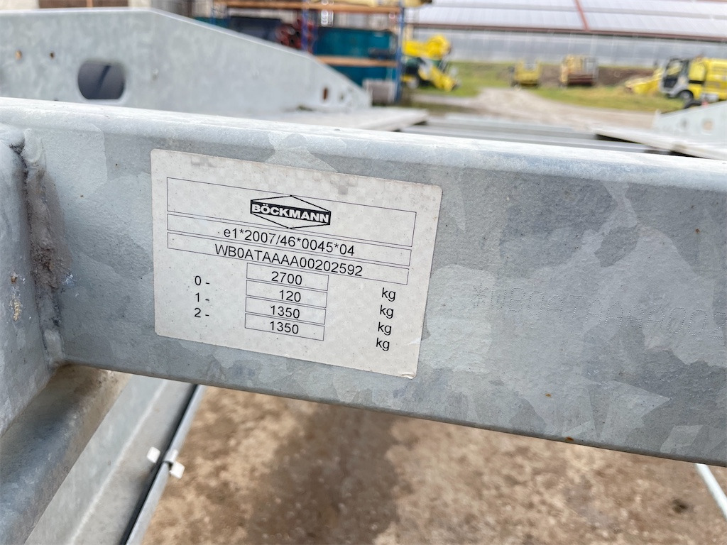 Böckmann - Ρυμούλκα αυτοκινητάμαξα: φωτογραφία 5 Böckmann - Ρυμούλκα αυτοκινητάμαξα: φωτογραφία 5