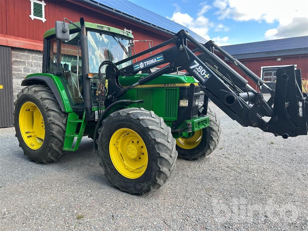John Deere 6600 4WD - Τρακτέρ: φωτογραφία 4 John Deere 6600 4WD - Τρακτέρ: φωτογραφία 4