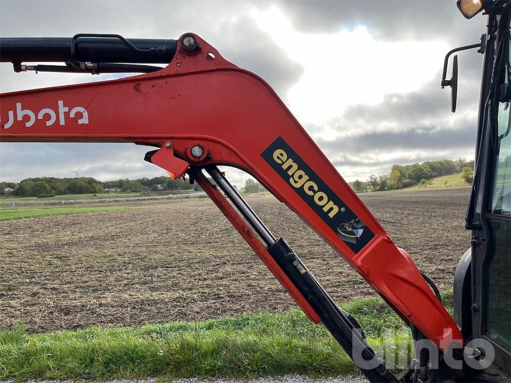 Μίνι εκσκαφέας Kubota U27-4 minigrävare: φωτογραφία 26