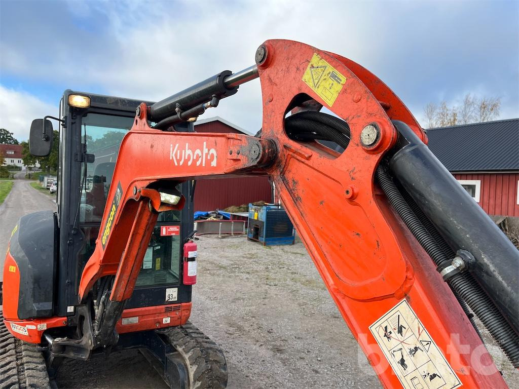 Μίνι εκσκαφέας Kubota U27-4 minigrävare: φωτογραφία 36